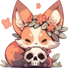 Sticker ☠️ Лисички.｡.:*♡  @cute_enot_art
