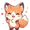 Sticker 🖐 Лисички.｡...