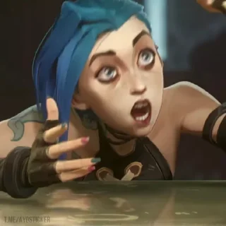 Telegram sticker 🥴 JINX IT! - @AyoSticker