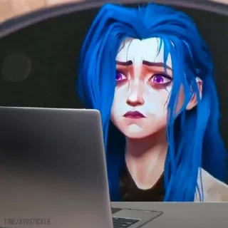 Telegram sticker 😕 JINX IT! - @AyoSticker