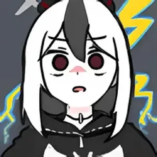 Telegram sticker 🤯 鬼方カヨコ @tsugumi42