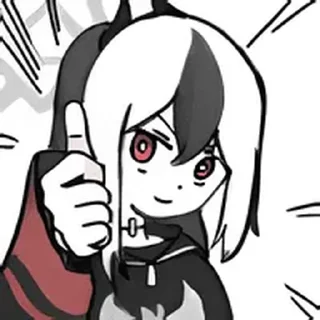 Sticker 👍 鬼方カヨコ @tsugumi42