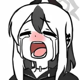 Telegram sticker 😭 鬼方カヨコ @tsugumi42
