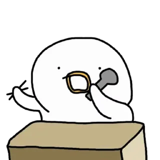 Telegram sticker ⭐ 미쳐버렸 찌오 2 @moe_sticker_bot