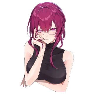 Telegram sticker 😏 Kafka @stickersMH