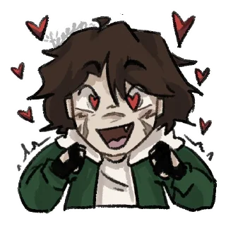 Telegram sticker ❤️ Крут чел, стики элиты ( @KrytoiKrevetka )