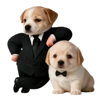 Telegram sticker 😎 doggies by @normtips