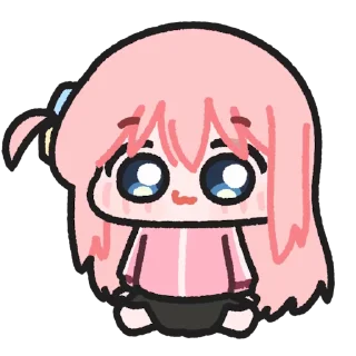 Video sticker 😊 Bocchi the Rock p1 @fixfox