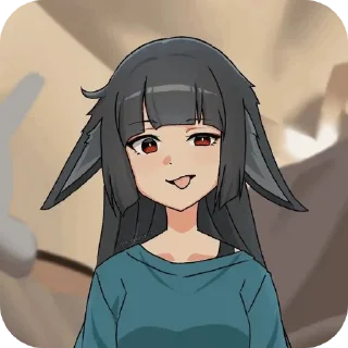 Sticker 💇 Freaky ahh @NaNaTheNeko