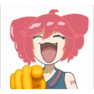 Telegram sticker 😂 Тето и Мику | @stik3r_baza
