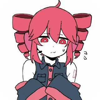 Telegram sticker 😓 Тето и Мику | @stik3r_baza