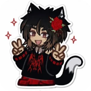 Video sticker 👍 Саня/Сая🌹🎴