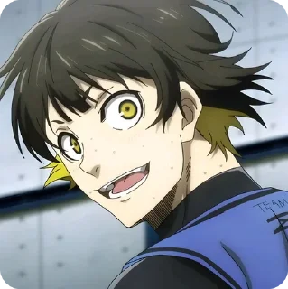 Telegram sticker 😃 Blue Lock • @animestickersii @pinterest_to_stickerbot