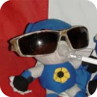 Video sticker 😔 Hue Hue Metal.