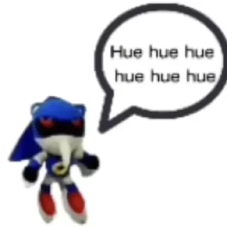 Sticker 🤸‍♂ Hue Hue Metal.