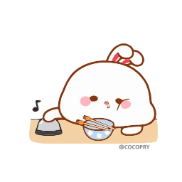 Telegram stiker 😒 Lovely Tuji- @MochaStickers