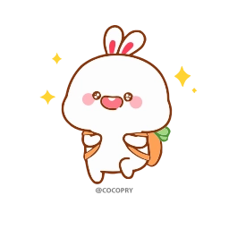 Telegram stiker 🤩 Lovely Tuji- @MochaStickers