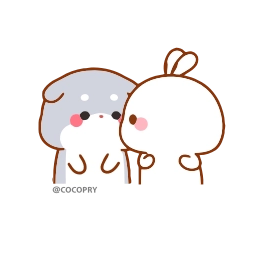 Telegram stiker 🤗 Lovely Tuji- @MochaStickers