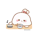 Video sticker 😒 Lovely Tuji- @MochaStickers