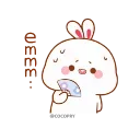 Video sticker 🥵 Lovely Tuji- @MochaStickers