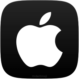 Sticker 📱 Dark Theme Icons @OrderEmoji