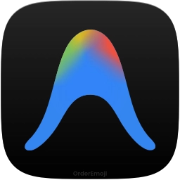 Sticker 📱 Dark Theme Icons @OrderEmoji