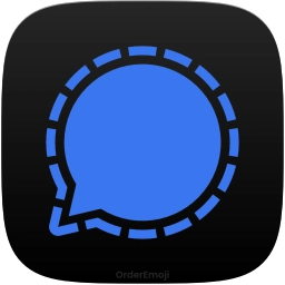 Sticker 📱 Dark Theme Icons @OrderEmoji