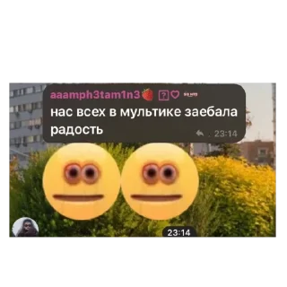 Telegram sticker 🫥 психушка «взросление» нск