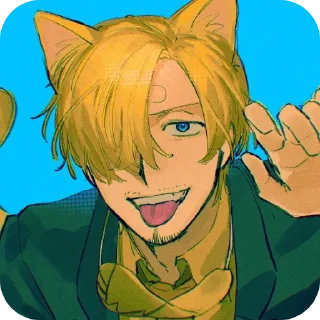 Video sticker 😻 санджи лучший я его кинню!!💞💥 :: @fStikBot