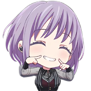 Telegram sticker 😊 Ave_Mujica收藏集@muzimi2