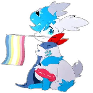 Telegram sticker 🌟 @BlueShaymin the pedophile Sel :: @fStikBot