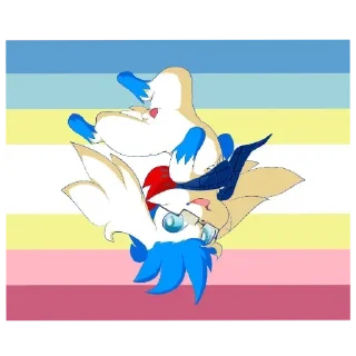 Telegram sticker 🌟 @BlueShaymin the pedophile Sel :: @fStikBot