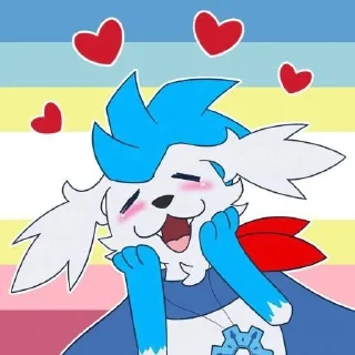 Telegram sticker 🌟 @BlueShaymin the pedophile Sel :: @fStikBot