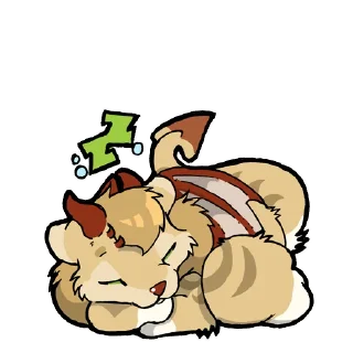 Telegram stiker 😴 Steve&Wimbi