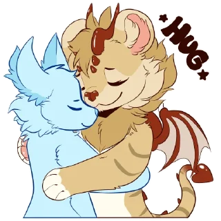 Telegram stiker 🤗 Steve&Wimbi