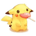 Video sticker 💛 pikachu