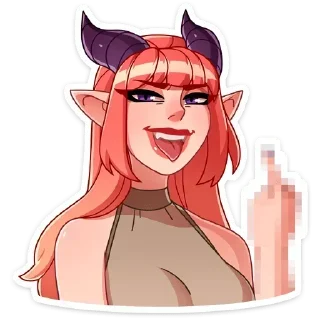 Telegram sticker 🖕 Сталкерграм 👉 @thestlk2