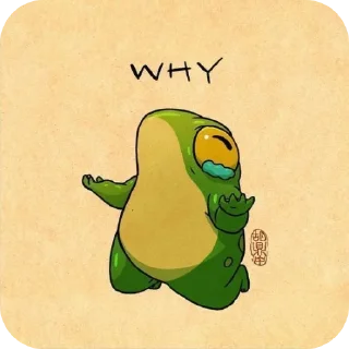 Telegram sticker 🐦 over