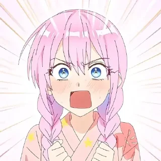 Telegram sticker 😳 Шикимори и идзуми @anime_sticks