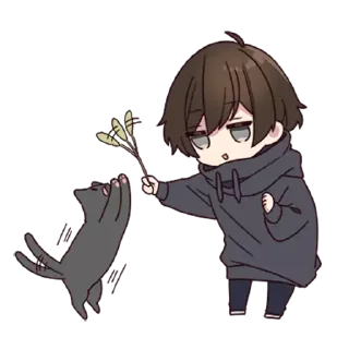 Telegram sticker 👍 Menhera-kun