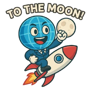 Telegram sticker 🌐 Globecoin vibes