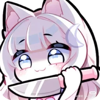 Telegram stiker 🔪 Neuvillette:عشوائيات