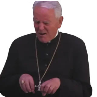 Telegram sticker 😩 Bishop Richard Williamson