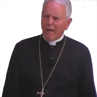 Telegram sticker 🤨 Bishop Richard Williamson