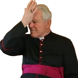 Telegram sticker 🙏 Bishop Richard Williamson