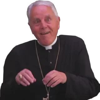 Telegram sticker 🤪 Bishop Richard Williamson