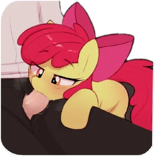 Telegram sticker 👄 ~Pony Fillies~ @bestialityC