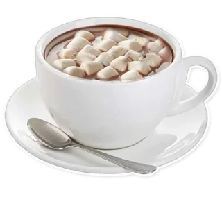 Telegram sticker ☕ Анонимный чат: @anonimnyi_chatbot 💓