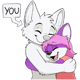 Video sticker 🫂 Skylar Wing By Paco