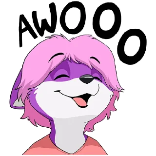 Video sticker 🐺 Skylar Wing By Paco